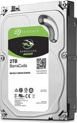 SEAGATE Barracuda 7200 2TB HDD SATA price and information | Sisemised kõvakettad | hansapost.ee