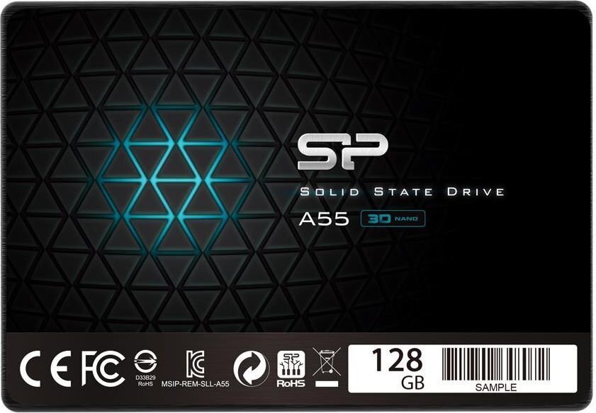 Silicon Power Ace A55 128GB SATA3 (SP128GBSS3A55S25) hind ja info | Sisemised kõvakettad | hansapost.ee