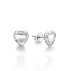 Романтические серебряные серьги Beneto Сердца AGUP903 sBE1823 цена и информация | Серьги | hansapost.ee