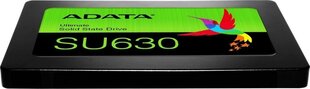 ADATA 480ГБ 2,5" SATA SSD Ultimate SU630 цена и информация | Внутренние жёсткие диски (HDD, SSD, Hybrid) | hansapost.ee