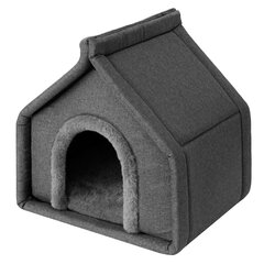 Лежак Doggy R2 52x42x47 см, темно-серый цвет цена и информация | Лежаки, домики | hansapost.ee