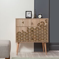 Комод Kalune Design Dresser 3403, дубовый цвет цена и информация | Комоды | hansapost.ee