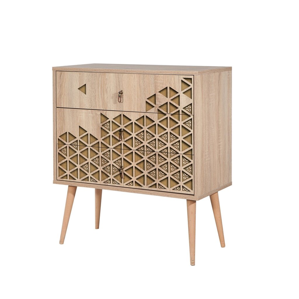 Kummut Kalune Design Dresser 3403, tamme värvi hind ja info | Kummutid | hansapost.ee