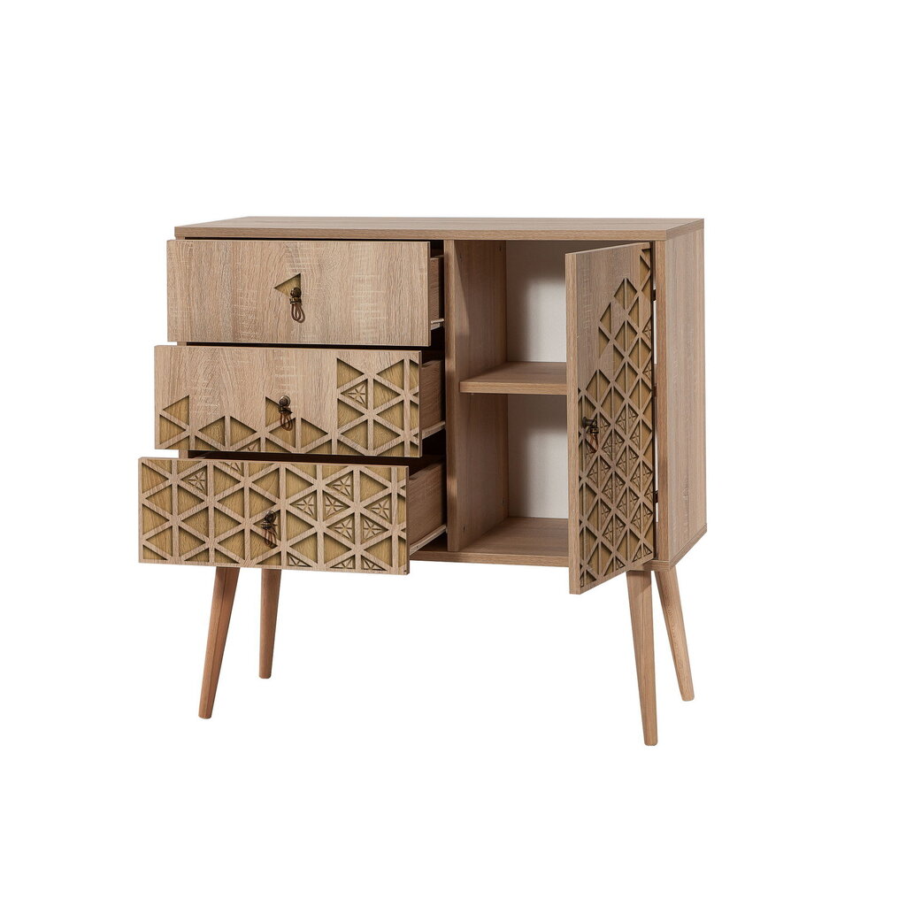 Kummut Kalune Design Dresser 3440, tamme värvi цена и информация | Kummutid | hansapost.ee
