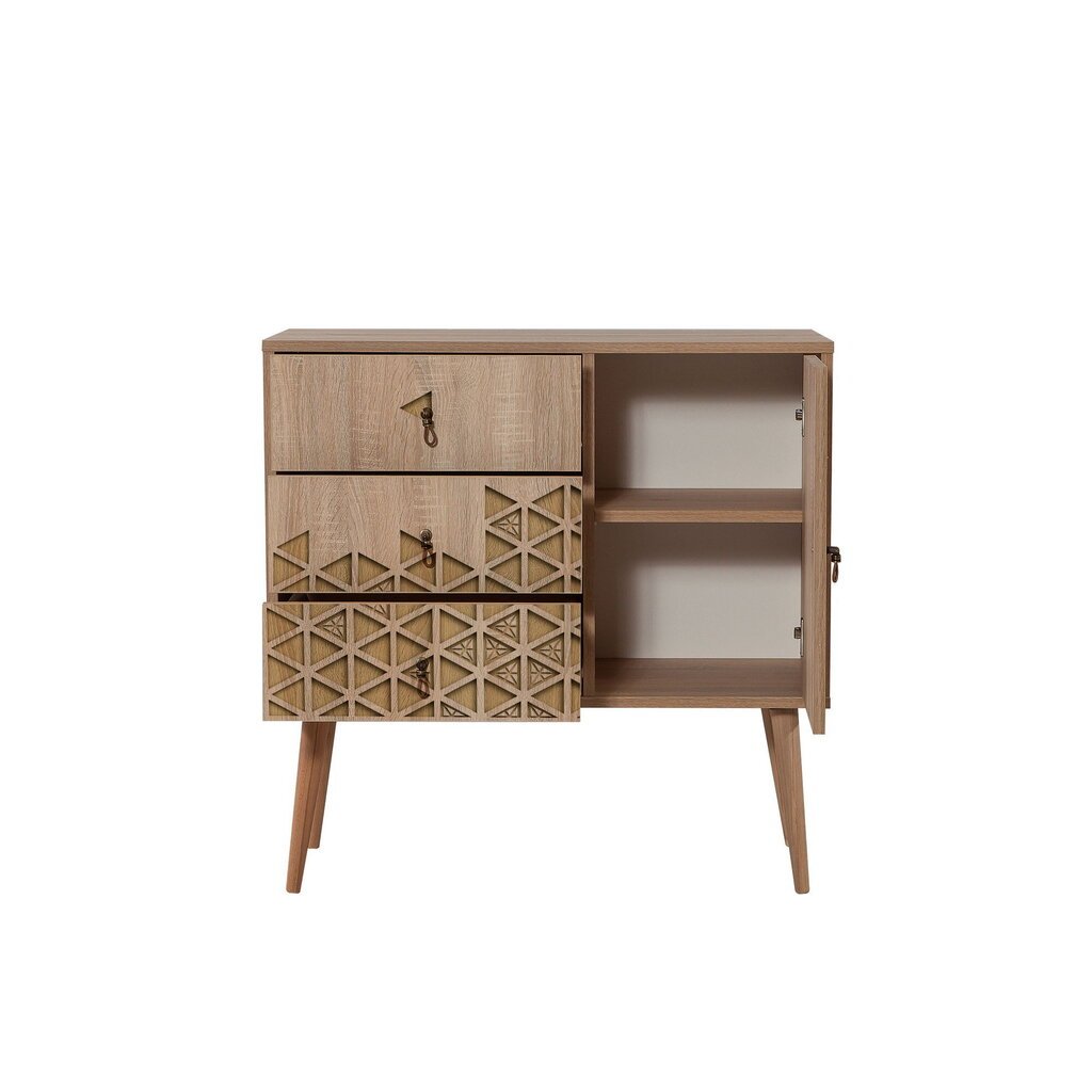 Kummut Kalune Design Dresser 3440, tamme värvi hind ja info | Kummutid | hansapost.ee