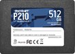 Patriot P210S512G25 hind ja info | Sisemised kõvakettad | hansapost.ee