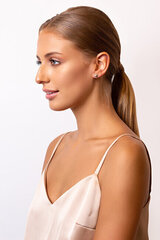 Kullatud kõrvarõngad naistele Brilio Silver EA103Y sBS1298 hind ja info | Kõrvarõngad | hansapost.ee