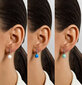 Hõbedased kõrvarõngad naistele Brilio Silver EA681WB sBS2446 цена и информация | Kõrvarõngad | hansapost.ee