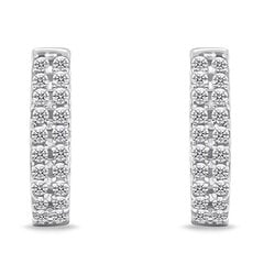 Brilio Silver Красивые серебряные кольца с цирконами EA703W sBS2565 цена и информация | Серьги | hansapost.ee