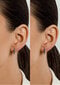 Hõbedased kõrvarõngad naistele Brilio Silver EA672WB sBS2867 hind ja info | Kõrvarõngad | hansapost.ee
