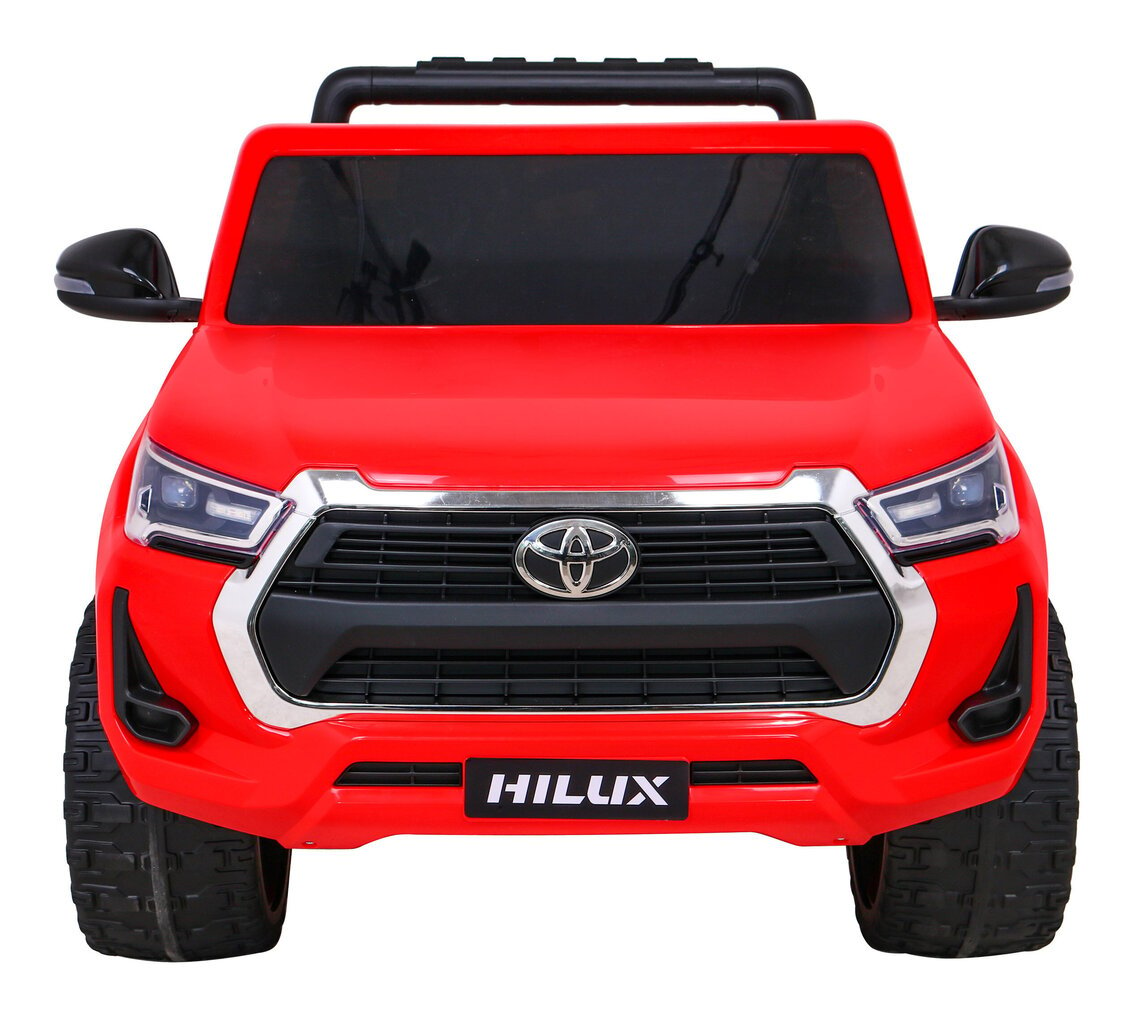Ühekohaline laste elektriauto Toyota Hilux, punane цена и информация | Laste elektriautod | hansapost.ee