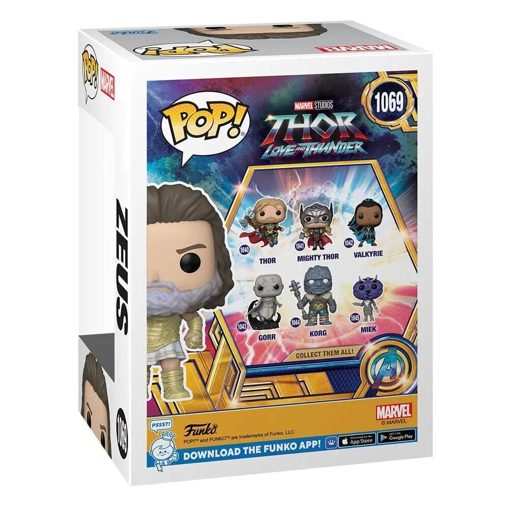 Marvel vinüülfiguur Zeus Funko Pop, 9 cm цена и информация | Fännitooted mänguritele | hansapost.ee