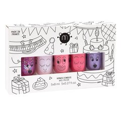 Küünelakkide komplekt Nailmatic Kids Party lastele, 5x8 ml price and information | Children's and mother's cosmetics | hansapost.ee