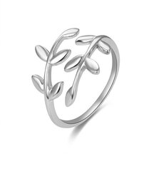 Beneto Открытое серебряное кольцо с оригинальным дизайном AGG468 цена и информация | Кольца | hansapost.ee