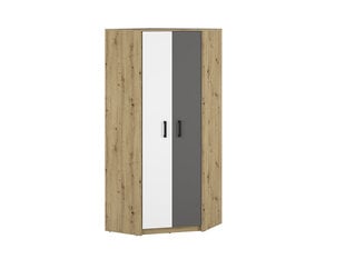 Угловой шкаф ML Meble Fini 13, коричневый / белый / серый цена и информация | Шкафчики | hansapost.ee