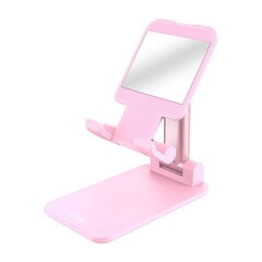 Orico MPHJ-PK-BP phone stand with mirror (pink) hind ja info | Telefonihoidjad | hansapost.ee