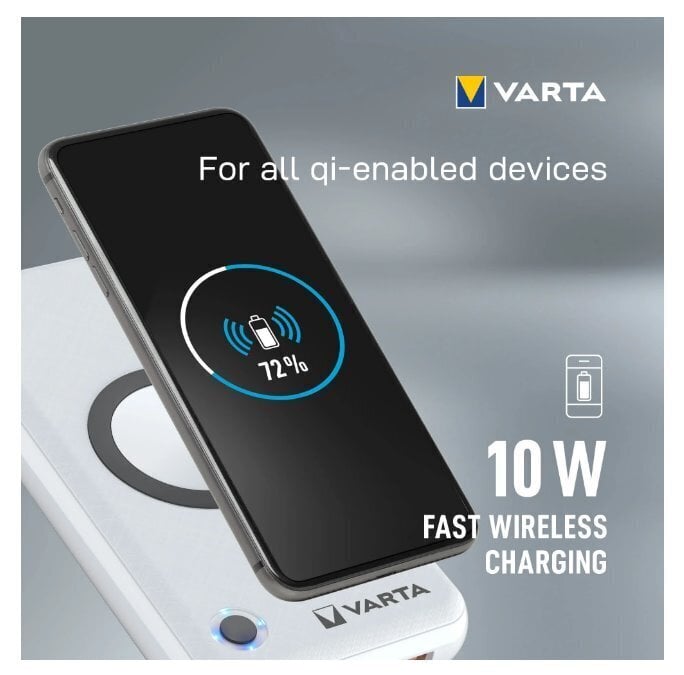 Varu toiteallikas Varta Wireless 20000mAh цена и информация | Akupangad | hansapost.ee