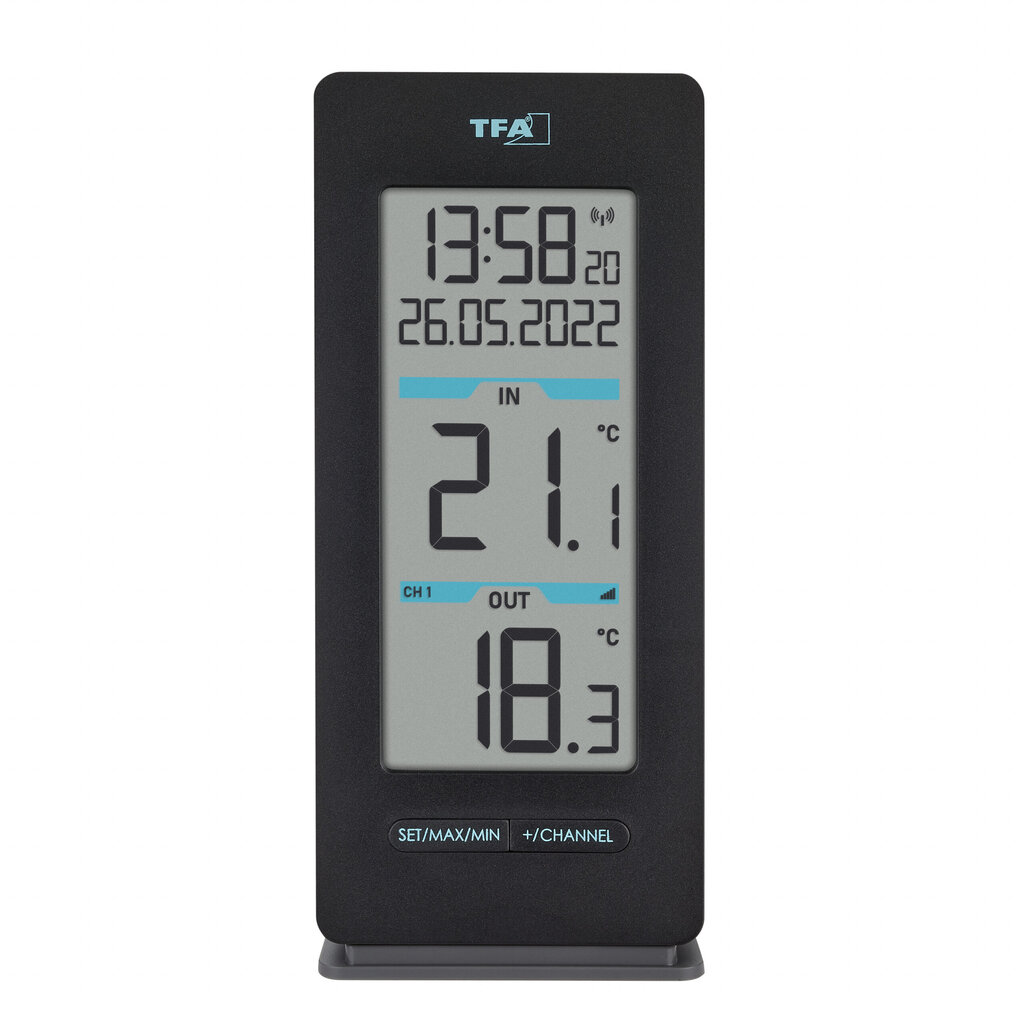 Juhtmeta termomeeter BUDDY TFA 30.3072 hind ja info |  Termomeetrid ja niiskuse mõõtjad | hansapost.ee