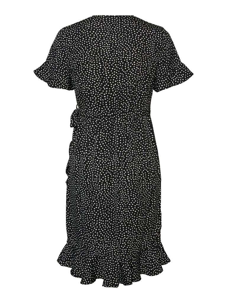 Vero Moda naiste kleit 10252951*01, must/valge 5715103377380 цена и информация | Kleidid | hansapost.ee