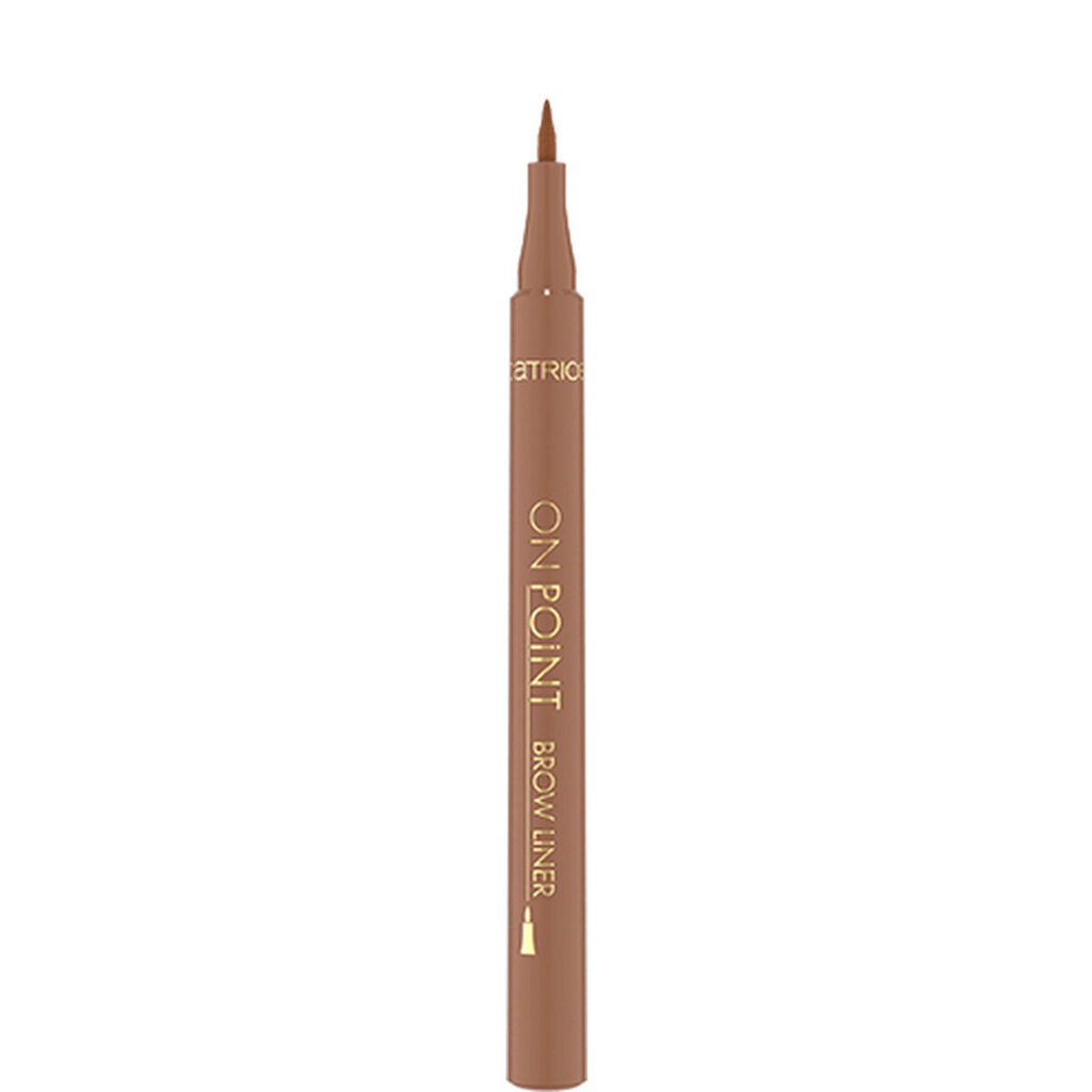 Kulmupliiats Catrice On Point 030-warm brown, 1 ml цена и информация | Lauvärvid, ripsmetušid ja silmapliiatsid | hansapost.ee