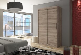 Шкаф ADRK Furniture Collin, коричневый цена и информация | Шкафчики | hansapost.ee