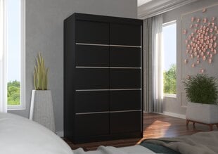 Шкаф ADRK Furniture Benisso, черный цена и информация | Шкафы | hansapost.ee