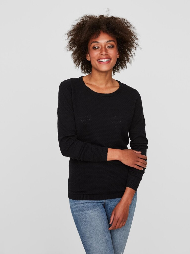 Naiste pullover Vero Moda 10136644*05, must 5712830800112 цена и информация | Kampsunid naistele | hansapost.ee