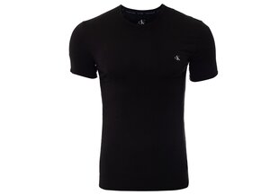 Шорты Calvin Klein, 2 пары, S/S CREW 2PK, черные, NB2221A 001 18601 цена и информация | Мужские футболки | hansapost.ee