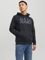 Jack & Jones meeste dressipluus, must цена и информация | Triiksärgid ja särgid meestele | hansapost.ee