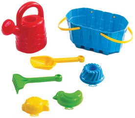 Laste liivamänguasjade komplekt Marioinex 901489, 7 tk price and information | Beach and outdoor toys | hansapost.ee