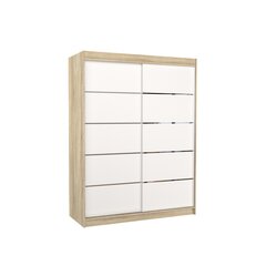 Kapp ADRK Furniture Luft, tamm/valge цена и информация | Шкафы | hansapost.ee