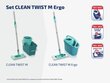Põrandapuhastuskomplekt Leifheit Clean Twist M Ergo hind ja info | Puhastustarvikud | hansapost.ee
