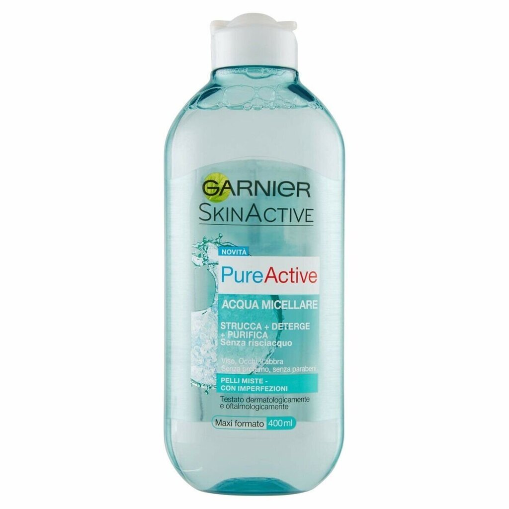 Mitsellaarvesi Garnier Pure Active (400 ml) hind ja info | Näopuhastusvahendid | hansapost.ee