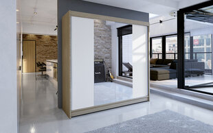 Kapp ADRK Furniture Balance, tamm/valge цена и информация | Шкафы | hansapost.ee