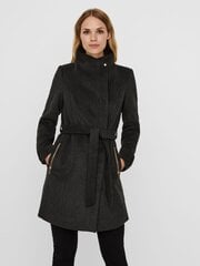 Vero Moda naiste mantel 10237744*01, tumehall 5714913814436 цена и информация | Женские пальто | hansapost.ee