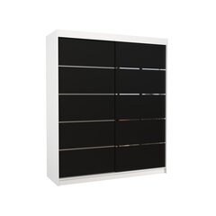 Kapp ADRK Furniture Spectra, valge/must цена и информация | Шкафы | hansapost.ee