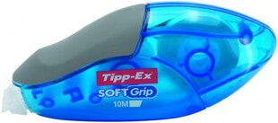 Корректирующая лента BIC SOFT GRIP 4,2мм x 10м, в пакете 10 шт., 277175 цена и информация | Канцелярские товары | hansapost.ee