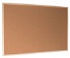 Esselte Pinboard Cork Standard wood frame 80 x 60 cm цена и информация | Kirjatarvikud | hansapost.ee