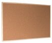 Esselte Pinboard Cork Standard wood frame 90 x 60 cm цена и информация | Kirjatarvikud | hansapost.ee