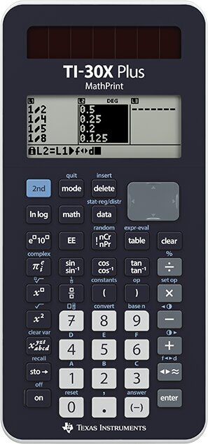 Kalkulaator Texas Instruments TI-30X Plus MathPrint цена и информация | Kirjatarvikud | hansapost.ee