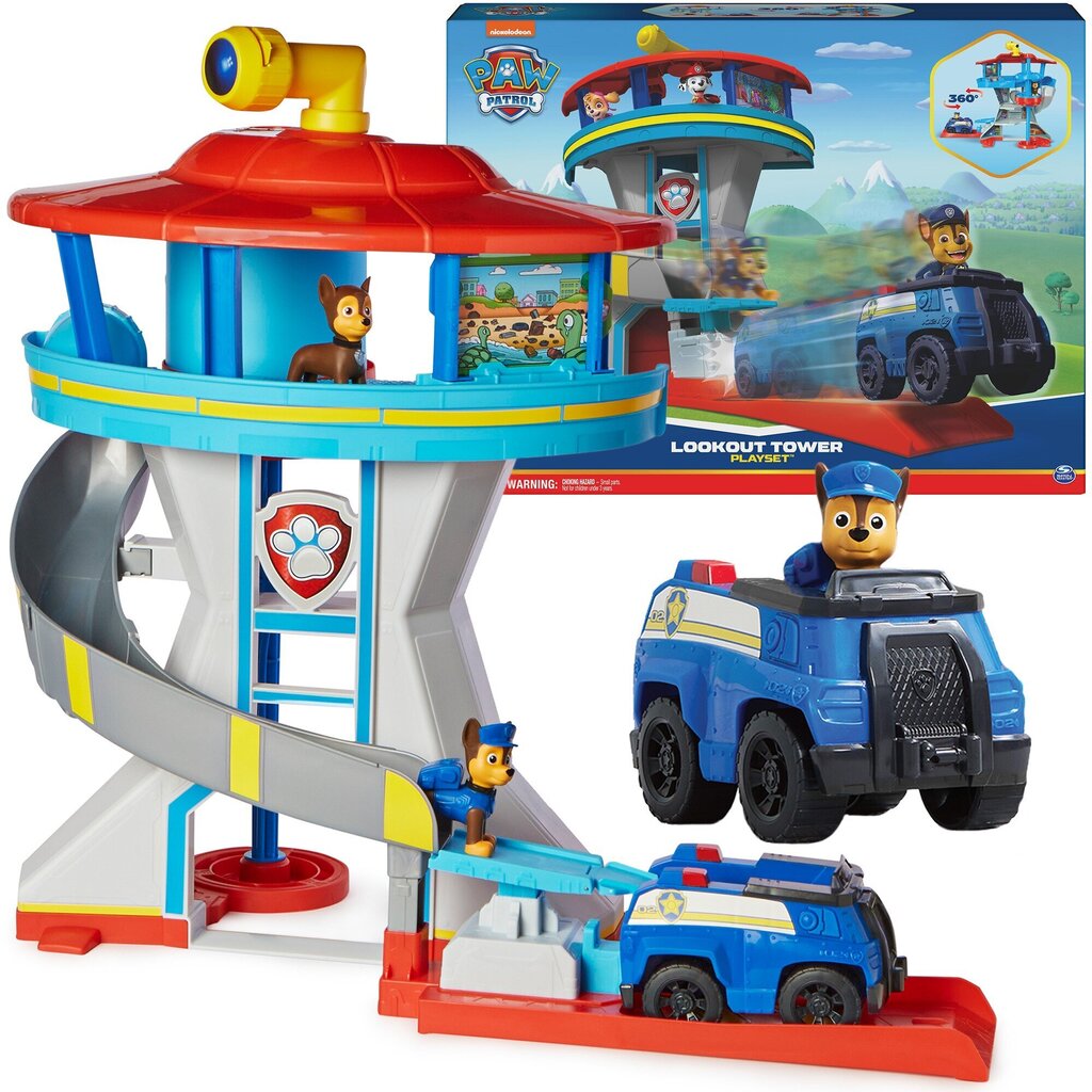 Mänguasjade vaatlusalus koos tarvikutega Paw Patrol hind ja info | Mänguasjad poistele | hansapost.ee