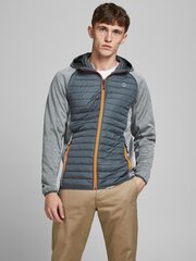 JACK & JONES meeste jakk 12182242*03, tumehall hind ja info | Pusad meestele | hansapost.ee