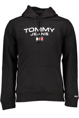 Kampsun meestele Tommy Hilfiger DM0DM15692, must hind ja info | Pusad meestele | hansapost.ee