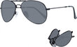 Unisex päikeseprillid Aviator AVGSR 635BK S7237519 цена и информация | Päikseprillid naistele | hansapost.ee