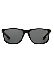 Emporio Armani Rectangle Black 500021352 hind ja info | Päikseprillid meestele | hansapost.ee