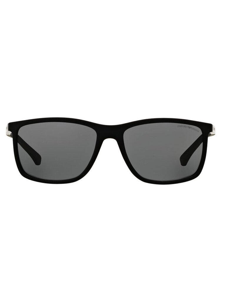 Emporio Armani Rectangle Black 500021352 цена и информация | Päikseprillid meestele | hansapost.ee