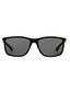 Emporio Armani Rectangle Black 500021352 цена и информация | Päikseprillid meestele | hansapost.ee