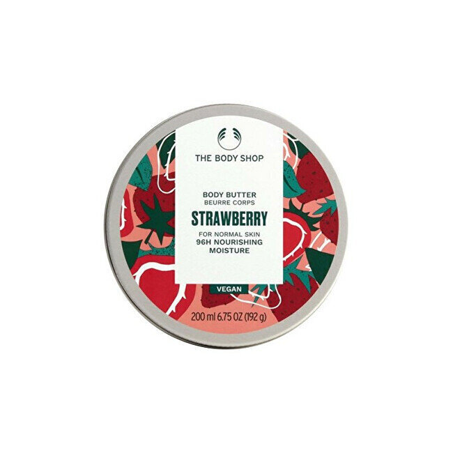 Kehavõi The Body Shop Strawberry, 200 ml цена и информация | Kehakreemid, kehaõlid ja losjoonid | hansapost.ee