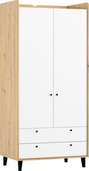 Шкаф Meblocross Dolce Dol-20 2D2S, коричневый/белый цена и информация | Шкафы | hansapost.ee