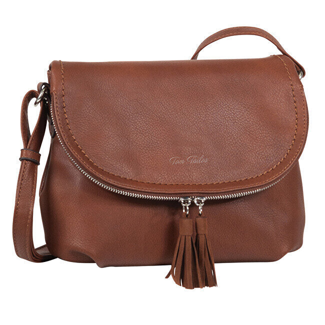 Naiste crossbody käekott Tom Tailor 21042 22 konjak цена и информация | Käekotid naistele | hansapost.ee